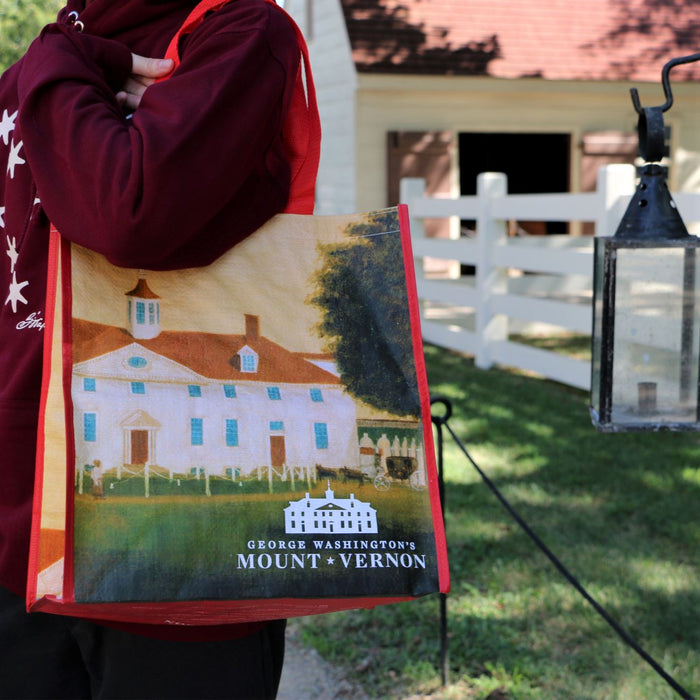 Mount Vernon 1792 recycled tote bag - CHARLES PRODUCTS INC. - The Shops at Mount Vernon