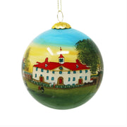 Mount Vernon 1792 Reverse Painted Ornament - The Shops at Mount Vernon