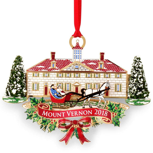 Mount Vernon 2018 Annual Ornament - DESIGN MASTER ASSOCIATES - The Shops at Mount Vernon