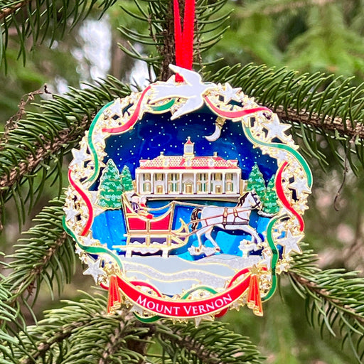 Mount Vernon 2023 Annual Ornament - DESIGN MASTER ASSOCIATES - The Shops at Mount Vernon
