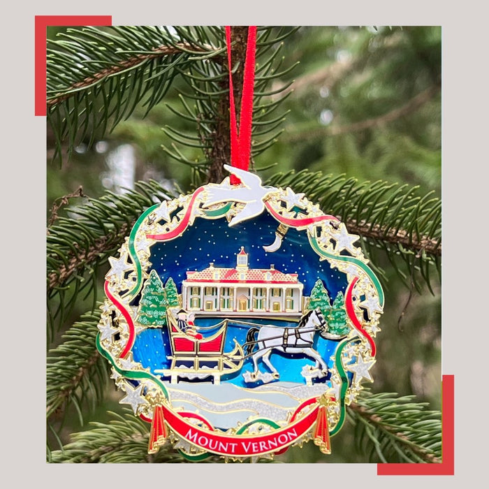 Mount Vernon 2023 Annual Ornament - DESIGN MASTER ASSOCIATES - The Shops at Mount Vernon