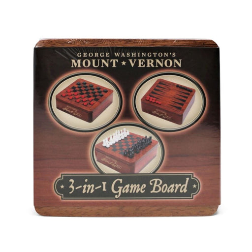 Mount Vernon 3-in-1 Game Set - DESIGN MASTER ASSOCIATES - The Shops at Mount Vernon