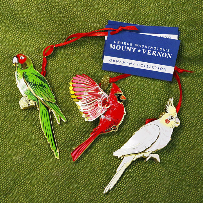 Mount Vernon Cardinal 3D Ornament - DESIGN MASTER ASSOCIATES - The Shops at Mount Vernon