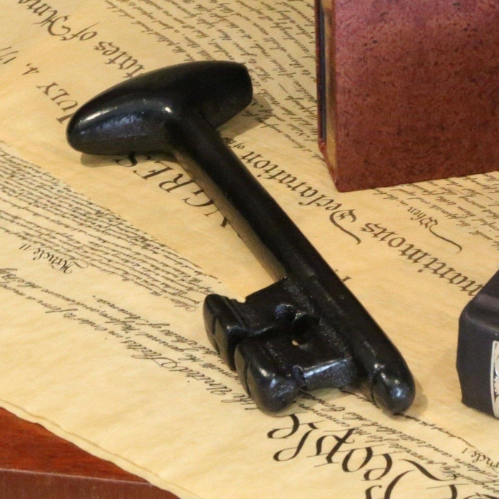 Mount Vernon Cast Iron Key to the Bastille Paperweight - DESIGN MASTER ASSOCIATES - The Shops at Mount Vernon