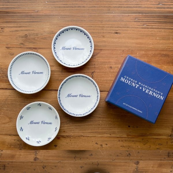 Mount Vernon - Ceramic Dipping Dishes Set/4 - The Shops at Mount Vernon