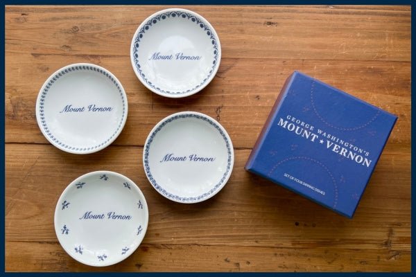 Mount Vernon - Ceramic Dipping Dishes Set/4 - The Shops at Mount Vernon