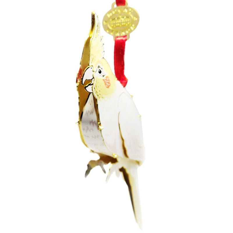 Mount Vernon Cockatiel 3D Ornament - DESIGN MASTER ASSOCIATES - The Shops at Mount Vernon