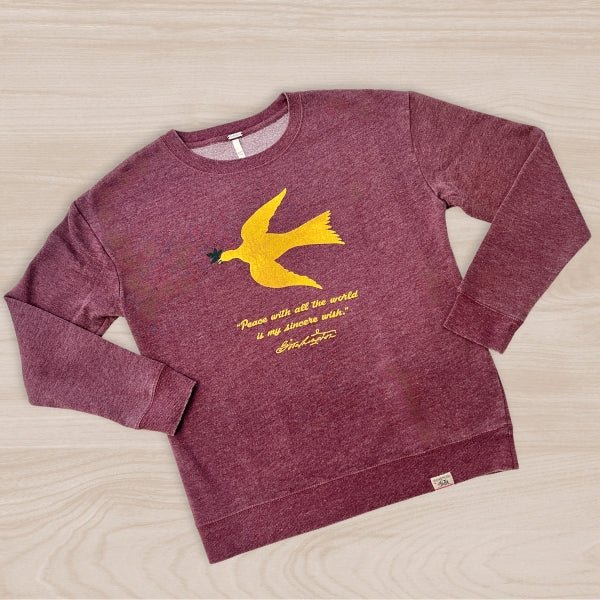Mount Vernon Dove of Peace Sweatshirt - The Shops at Mount Vernon