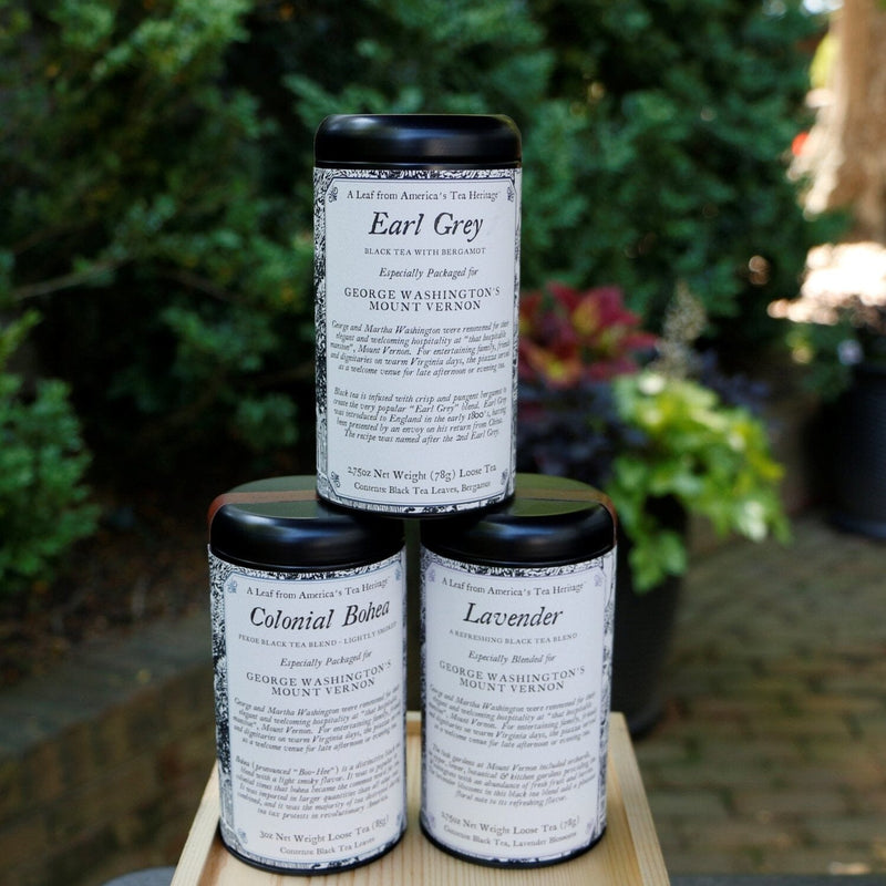 Mount Vernon Earl Grey Black Tea - OLIVER PLUFF & CO. - The Shops at Mount Vernon