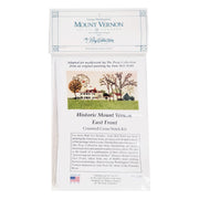 Mount Vernon East Front - Cross Stitch Kit - The Shops at Mount Vernon - The Shops at Mount Vernon