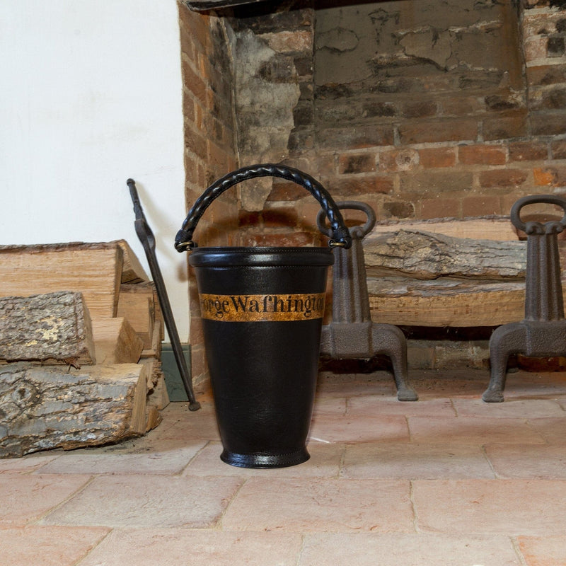 Mount Vernon Leather Fire Bucket - DESIGN MASTER ASSOCIATES - The Shops at Mount Vernon