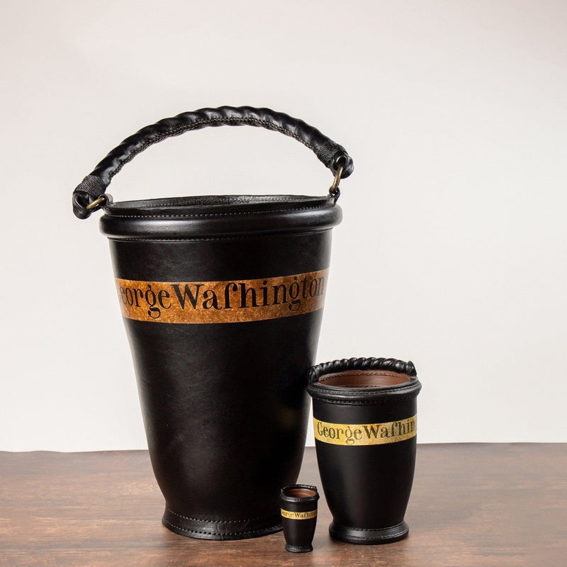 Mount Vernon Leather Fire Bucket - DESIGN MASTER ASSOCIATES - The Shops at Mount Vernon