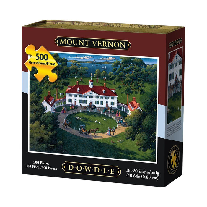 Mount Vernon Mansion 500-Piece Puzzle - The Shops at Mount Vernon - The Shops at Mount Vernon