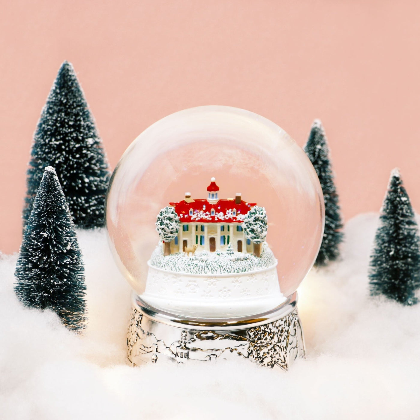 Mount Vernon Musical Snow Globe The Shops at Mount Vernon