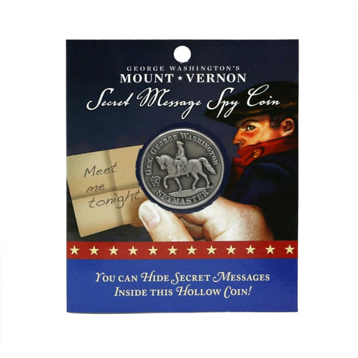 Mount Vernon Secret Message Spy Coin - The Shops at Mount Vernon - The Shops at Mount Vernon