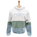 Mount Vernon, VA - Embroidered Tri-Color Hoodie - Techstyles Sportswear - The Shops at Mount Vernon