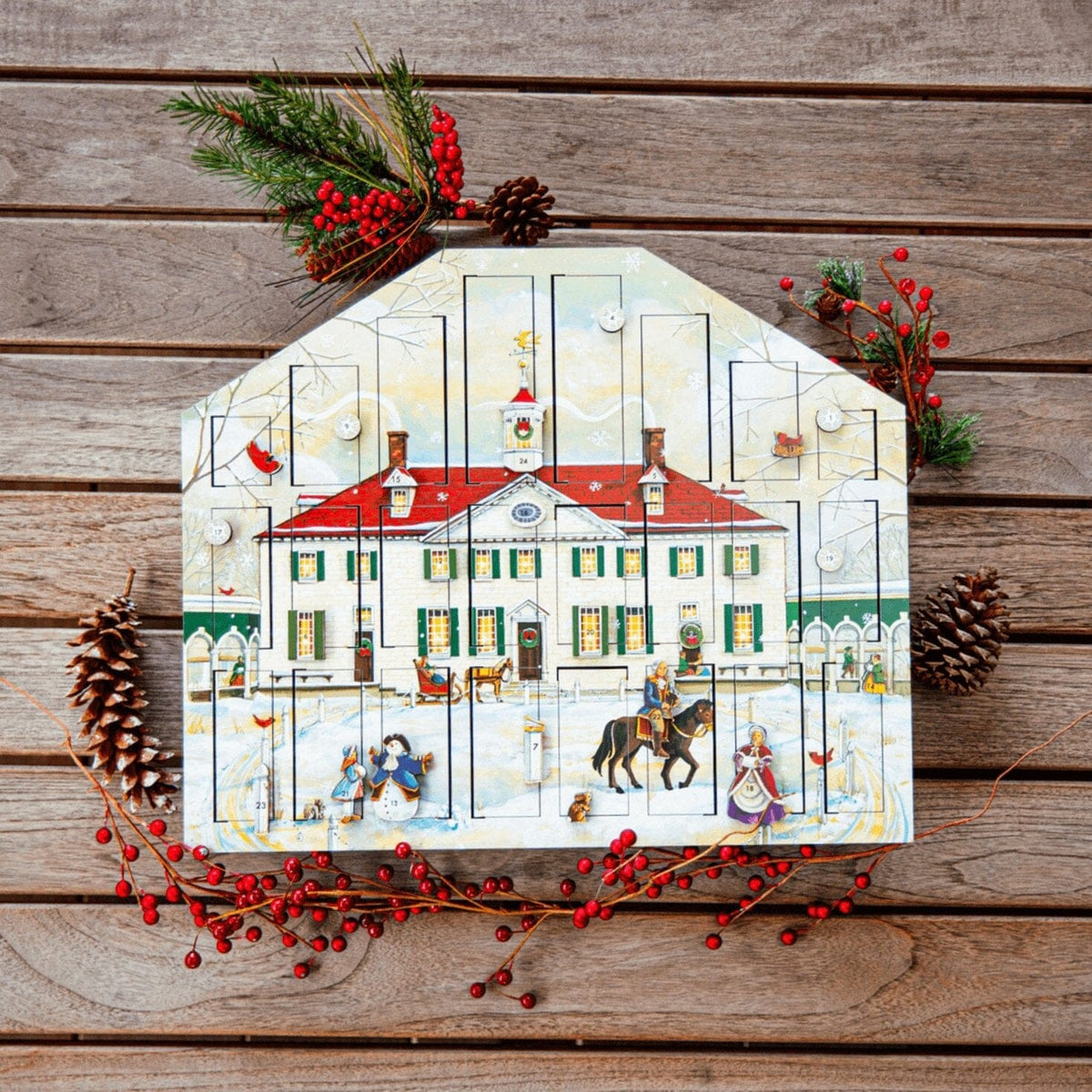 Mount Vernon Wooden Advent Calendar_Mount Vernon Shops — The Shops at Mount  Vernon