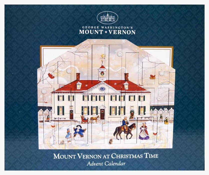 Mount Vernon Wooden Advent Calendar - The Shops at Mount Vernon - The Shops at Mount Vernon