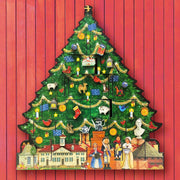 Mount Vernon Wooden Tree Advent Calendar - BYER'S CHOICE, LTD - The Shops at Mount Vernon