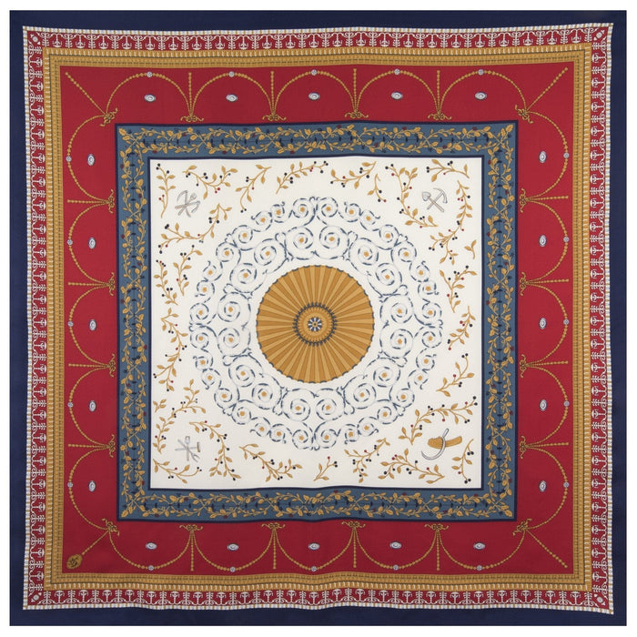 Mount Vernon's New Room Ceiling Scarf in Red - The Shops at Mount Vernon - The Shops at Mount Vernon