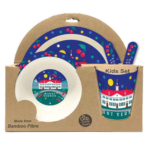 MV Cherry Kids Dish Set - CHARLES PRODUCTS INC. - The Shops at Mount Vernon