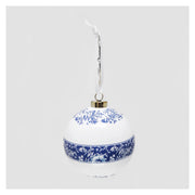 MV Ornament Collection - Porcelain Blue Room Ball - DESIGN MASTER ASSOCIATES - The Shops at Mount Vernon