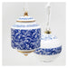 MV Ornament Collection - Porcelain Blue Room Cylinder - DESIGN MASTER ASSOCIATES - The Shops at Mount Vernon
