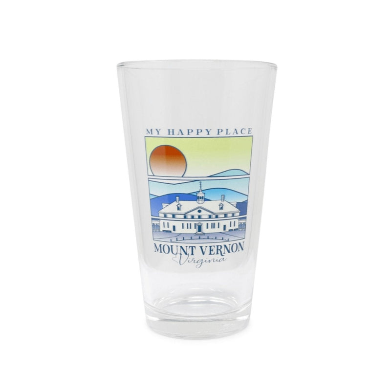 My Happy Place Pint Glass - Techstyles Sportswear - The Shops at Mount Vernon