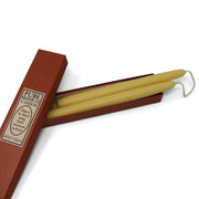 Natural Beeswax 10" Taper Candles - HELSHER HOUSE CANDLE CO - The Shops at Mount Vernon