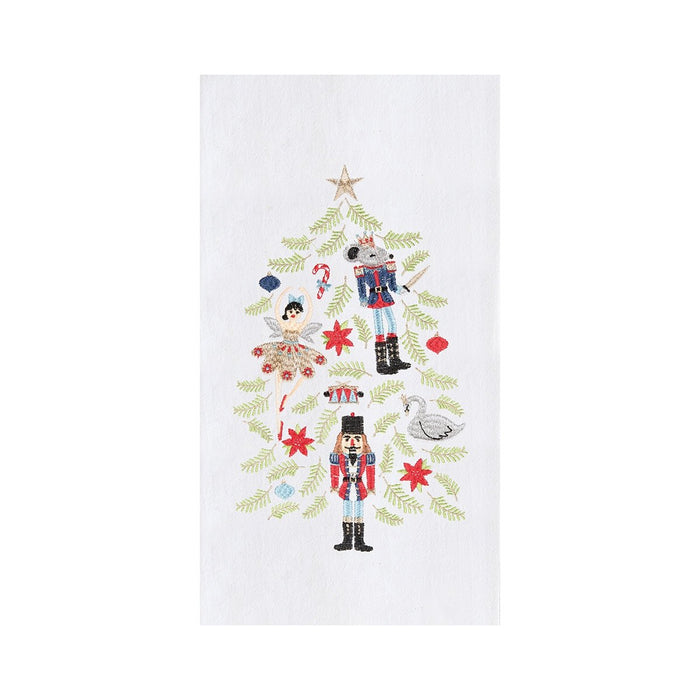 Nutcracker Christmas Tree Flour Sack Towel - The Shops at Mount Vernon