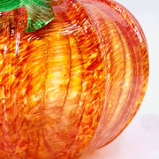 Orange Glass Pumpkin - Squat - The Shops at Mount Vernon