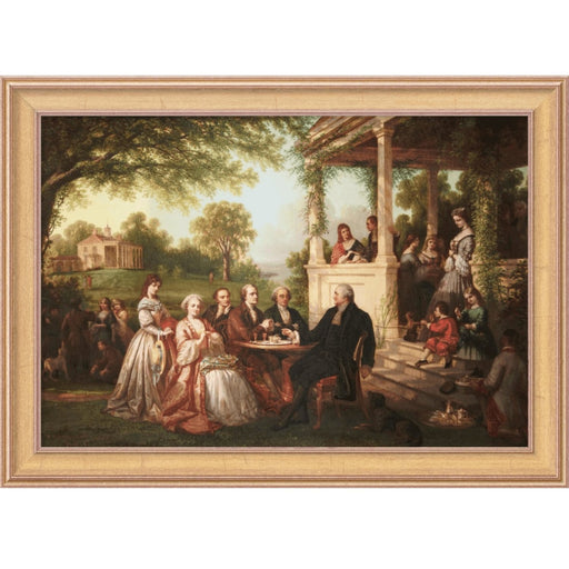 Palmy Days at Mount Vernon by Rossiter - Large Print - BENTLEY GLOBAL ARTS GROUP - The Shops at Mount Vernon
