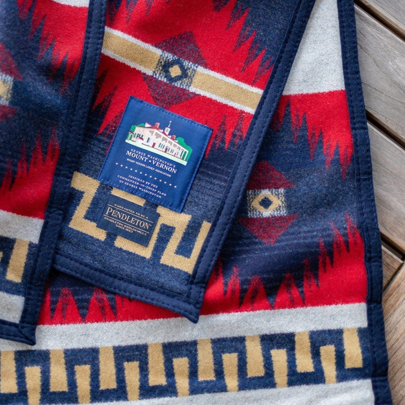 Pendleton Mount Vernon Commander-in-Chief Blanket - Pendleton Woolen Mills - The Shops at Mount Vernon