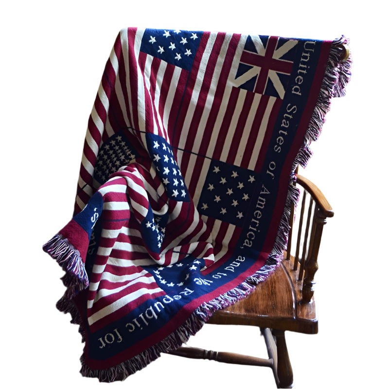 Pledge of Allegiance Throw - The Shops at Mount Vernon - The Shops at Mount Vernon