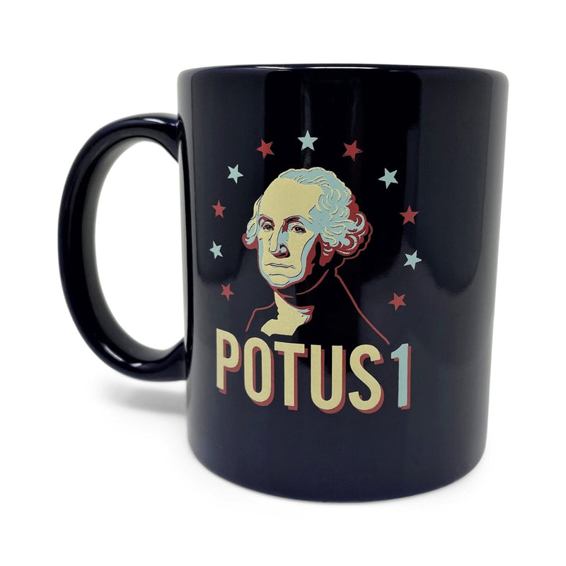 POTUS 1 Cobalt Mug - PLANET COTTON - The Shops at Mount Vernon