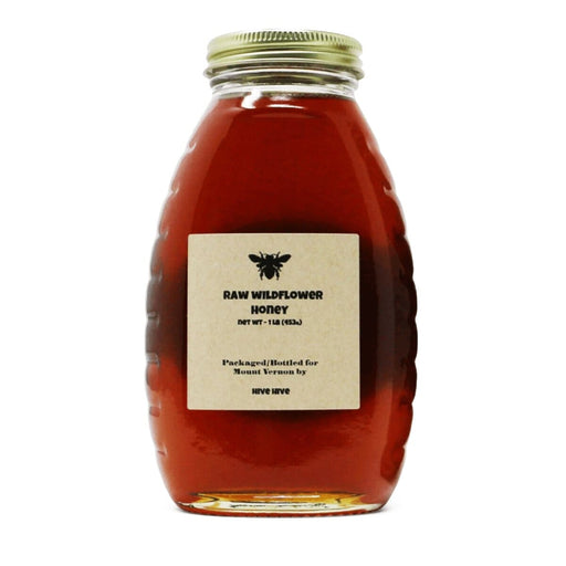 Raw Wildflower Virginia Honey - Mad Man Mercantile - The Shops at Mount Vernon