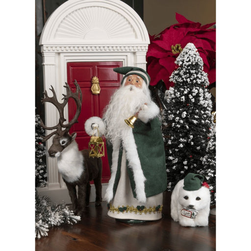 Santa with Lantern - The Shops at Mount Vernon