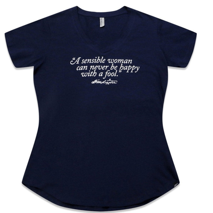 Sensible Woman Fitted T-Shirt - Techstyles Sportswear - The Shops at Mount Vernon