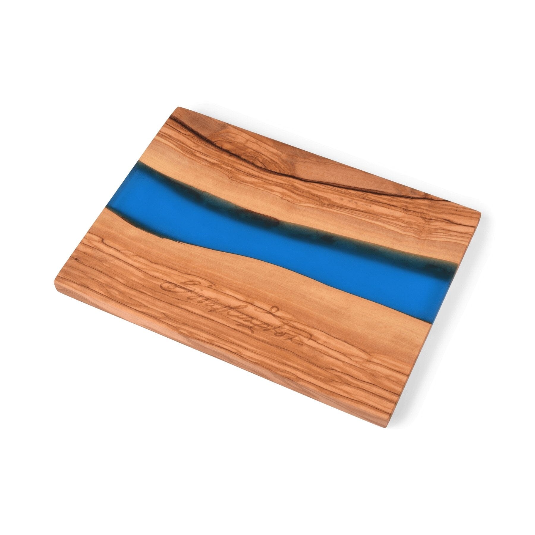 Signature Olive Wood & Epoxy Serving Board_ The Shops at Mount Vernon