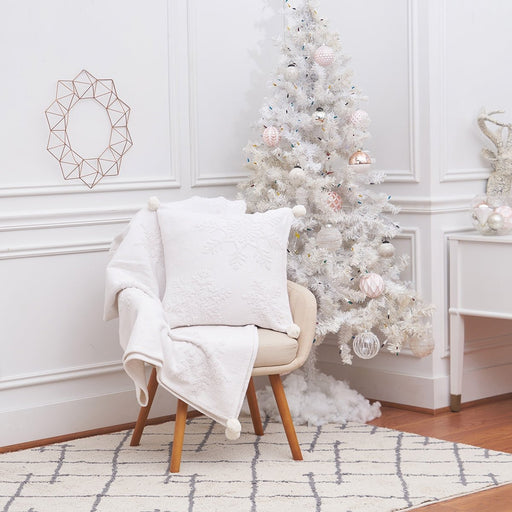 Snowflake Christmas Throw - The Shops at Mount Vernon