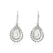 Sterling Silver Beaded Briolette Earrings - Color Craft Inc - The Shops at Mount Vernon