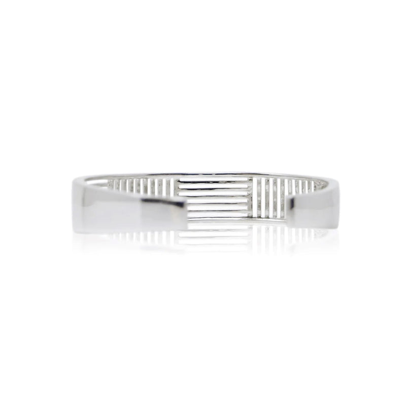 Sterling Silver Shutter Cuff Bracelet - Color Craft Inc - The Shops at Mount Vernon