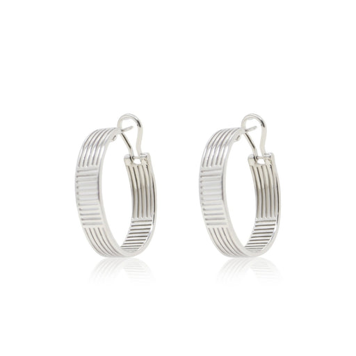 Sterling Silver Shutter Earrings - Color Craft Inc - The Shops at Mount Vernon