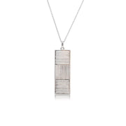 Sterling Silver Shutter Pendant - Color Craft Inc - The Shops at Mount Vernon