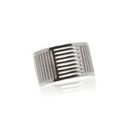 Sterling Silver Shutter Ring - Color Craft Inc - The Shops at Mount Vernon