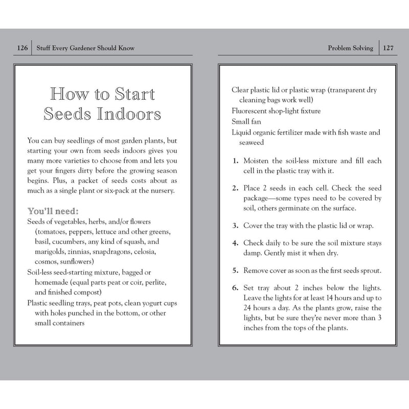Stuff Every Gardener Should Know - PENGUIN RANDOM HOUSE LLC - The Shops at Mount Vernon