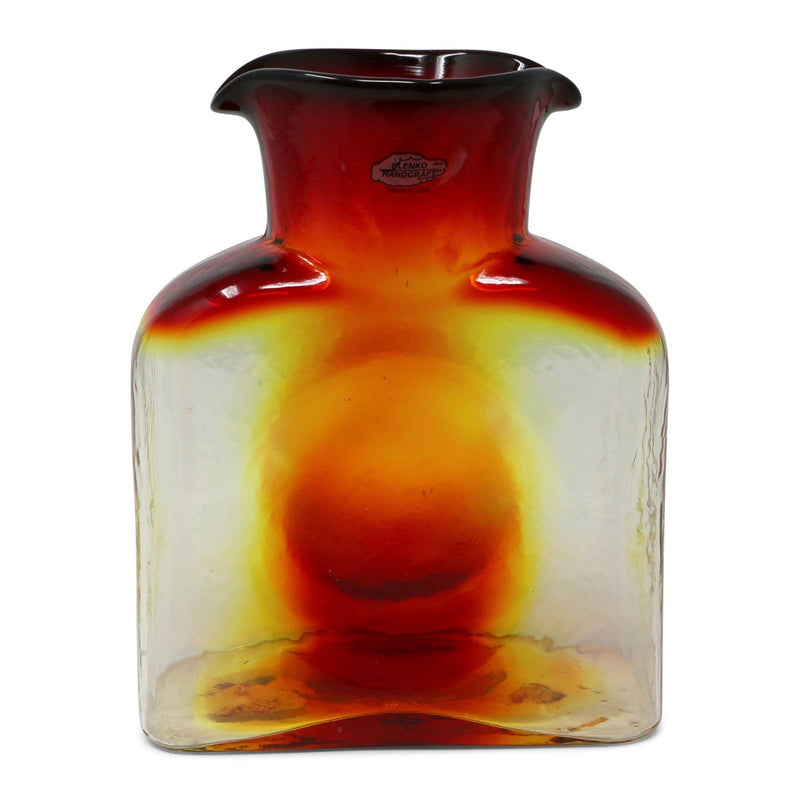 Tangerine Water Bottle - Blenko - The Shops at Mount Vernon