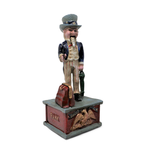 Uncle Sam Cast Iron Bank - DESIGN MASTER ASSOCIATES - The Shops at Mount Vernon