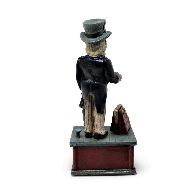 Uncle Sam Cast Iron Bank - DESIGN MASTER ASSOCIATES - The Shops at Mount Vernon