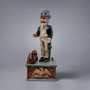 Uncle Sam Cast Iron Bank - DESIGN MASTER ASSOCIATES - The Shops at Mount Vernon